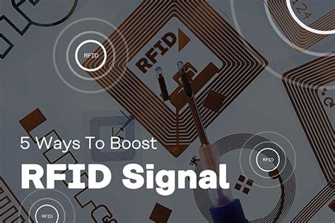 rfid tag booster|boosting rfid signal.